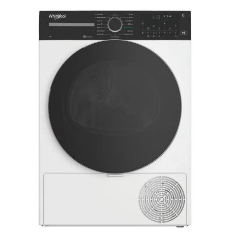 Whirlpool WP B8X WBS EE Hőszivattyús szárítógép Fehér/Fekete - 8 kg, B energiaosztály