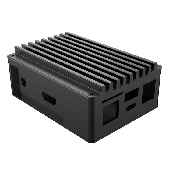  Akasa A-RA11-M3B Skyline Pro Ventilátor nélküli alumínium tok 