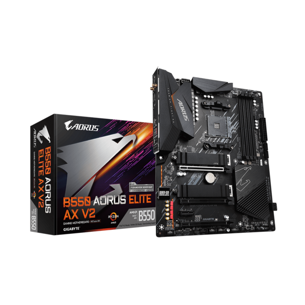 GigaByte B550 AORUS ELITE AX V2 alaplap GigaByte B550 AORUS ELITE AX V2 alaplap