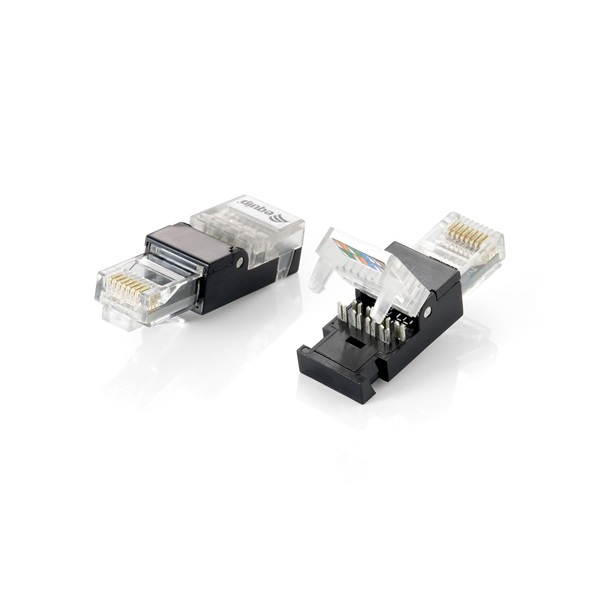 Equip 121163  RJ45  Cat5e  UTP  tool-free  2db/csomag csatlakozó