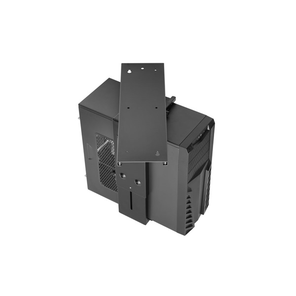 Equip  650892  asztallap aljára rögzíthető Max.: 10kg PC állvány Fekete 