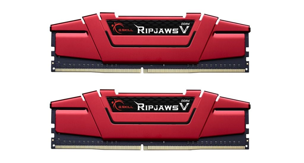 32GB 2133MHz DDR4 RAM G. Skill Ripjaws V (2x16GB) (F4-2133C15D-32GVR)