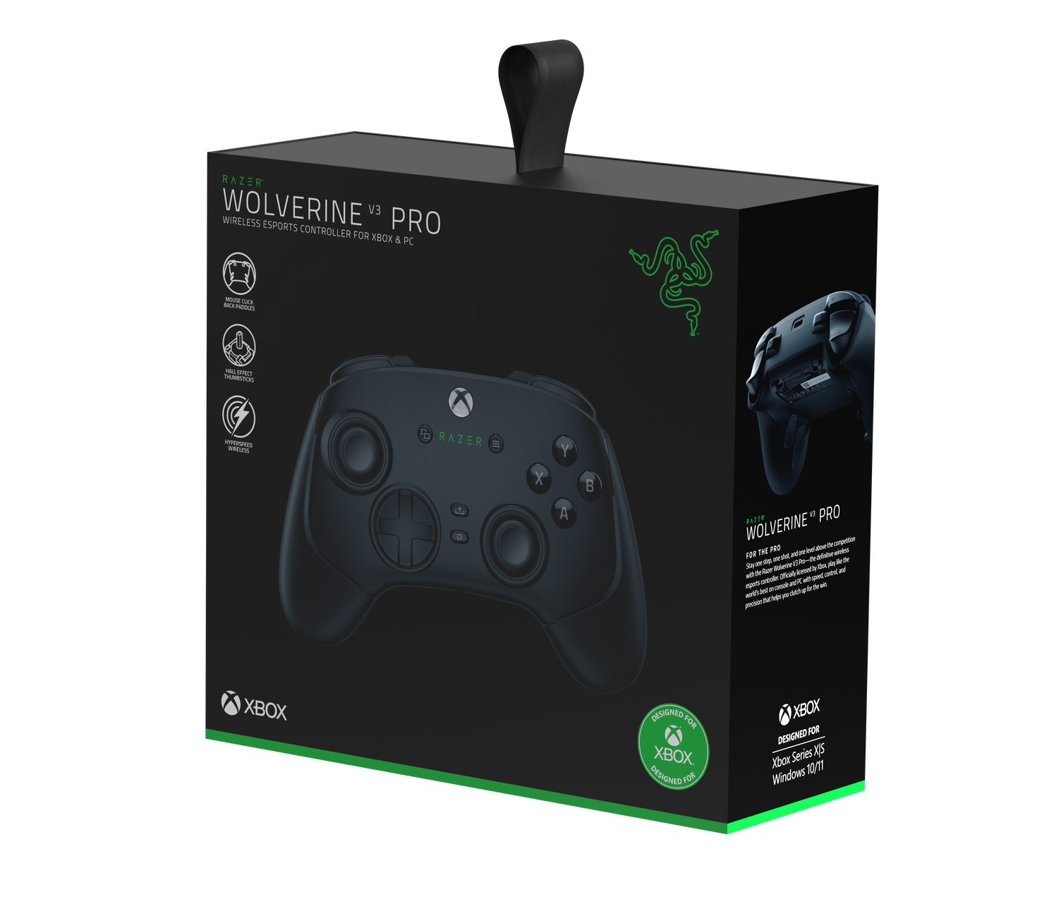 Razer Wolverine V3 Pro for Xbox X|S & PC Fekete