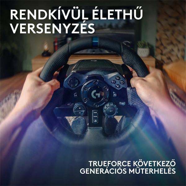 Logitech G923 TrueForce szimulátor-versenykormány PS5/PS4/PC fekete (941-000149)