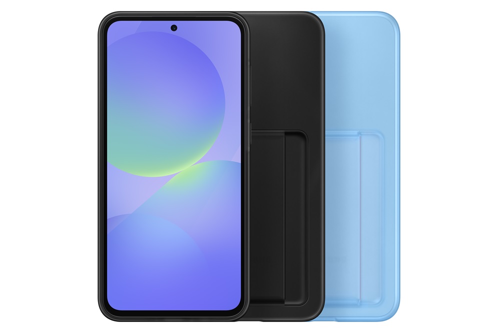 Samsung A36 5G kártyatartós hátlap, Fekete