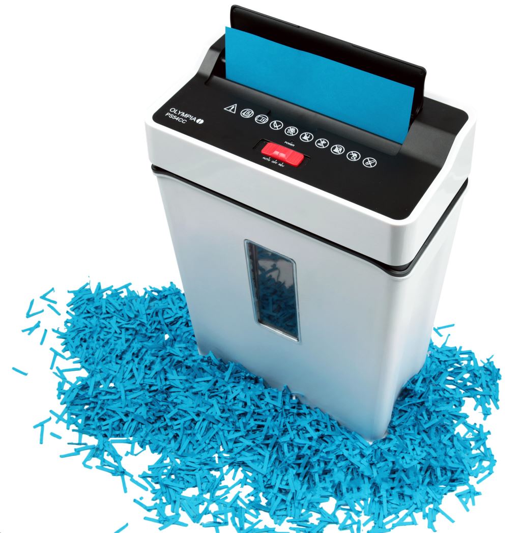 Olympia PS 54 CC iratmegsemmisítő fehér