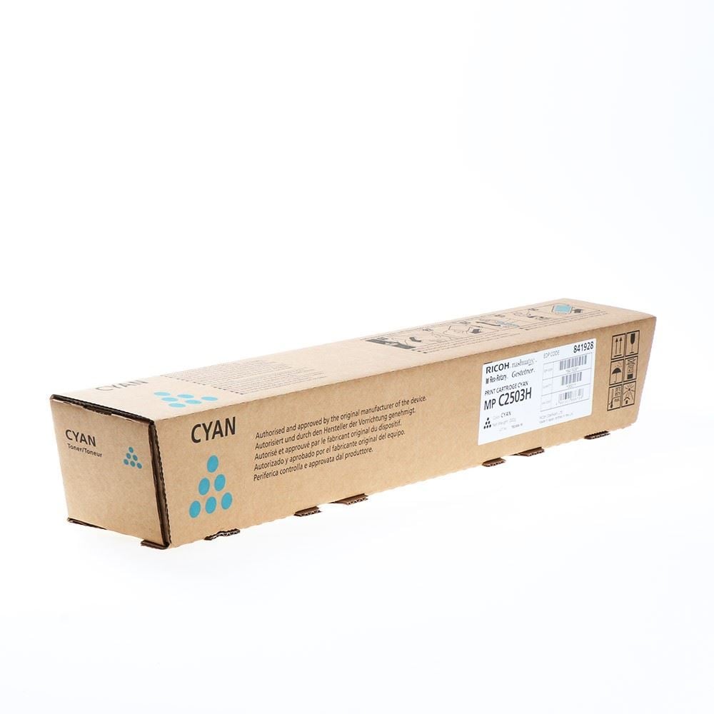 Ricoh MPC2503H toner ciánkék (841928)