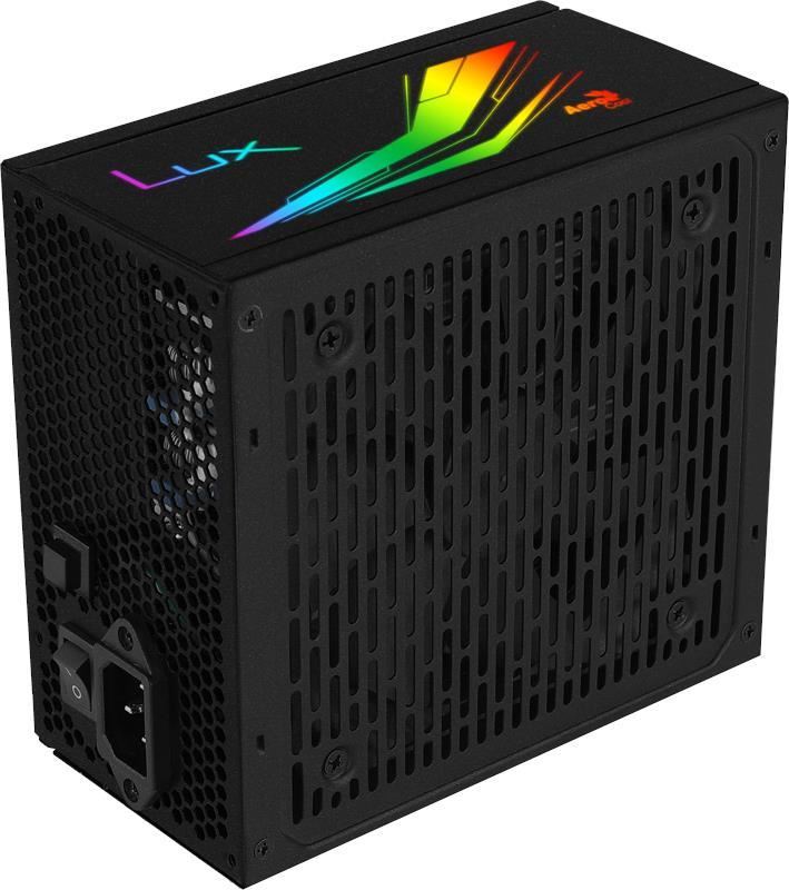 AeroCool LUX 650W RGB 80 PLUS Bronze tápegység (LUX RGB 650W)