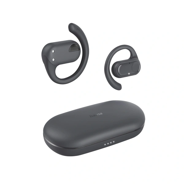 Hama Spirit Open Bluetooth TWS Headset Fekete