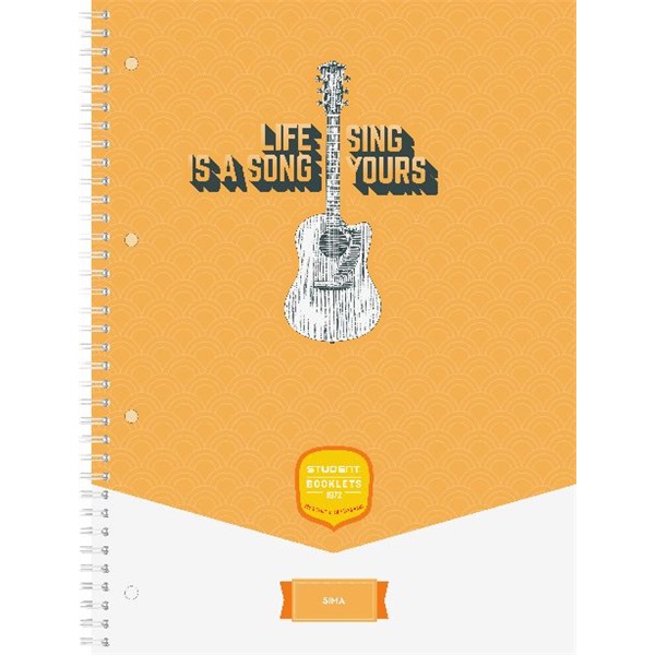 ICO Student Art A4 70lapos sima spirálfüzet ICO Student Art A4 70lapos sima spirálfüzet