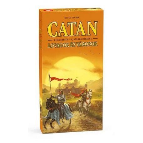 Catan telepesei: Lovagok és városok 5-6 fős kiegészítő (159-182) Catan telepesei: Lovagok és városok 5-6 fős kiegészítő (159-182)