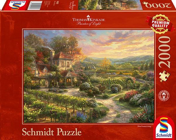 Schmidt A szőlőültetvényen 2000 db-os puzzle (59629, 18747-183) Schmidt A szőlőültetvényen 2000 db-os puzzle (59629, 18747-183)