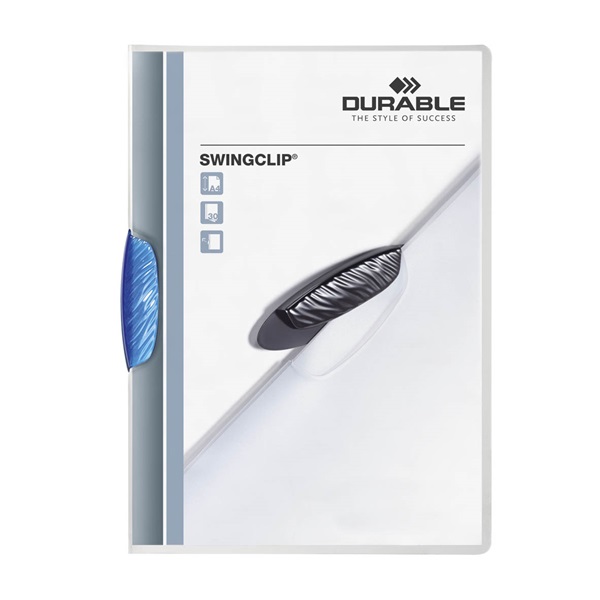 Durable Swingclip A4 30lapos kék clip-mappa Durable Swingclip A4 30lapos kék clip-mappa