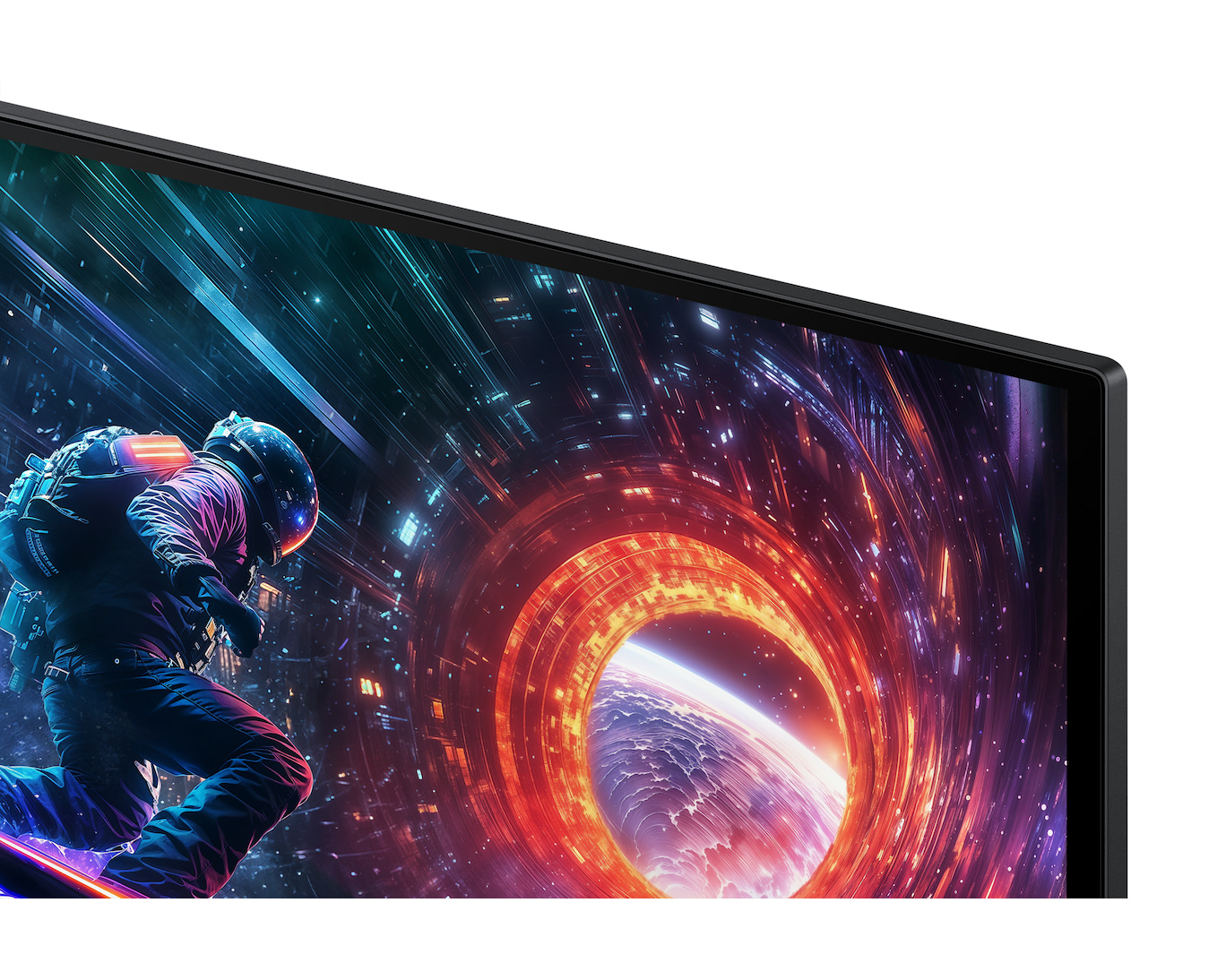 Samsung  27'' Odyssey OLED G5 LS27FG500SUXEN Monitor - 2560x1440, QHD, OLED, 144Hz, 0,03ms, FreeSync, G-Sync, Gamer, Fekete