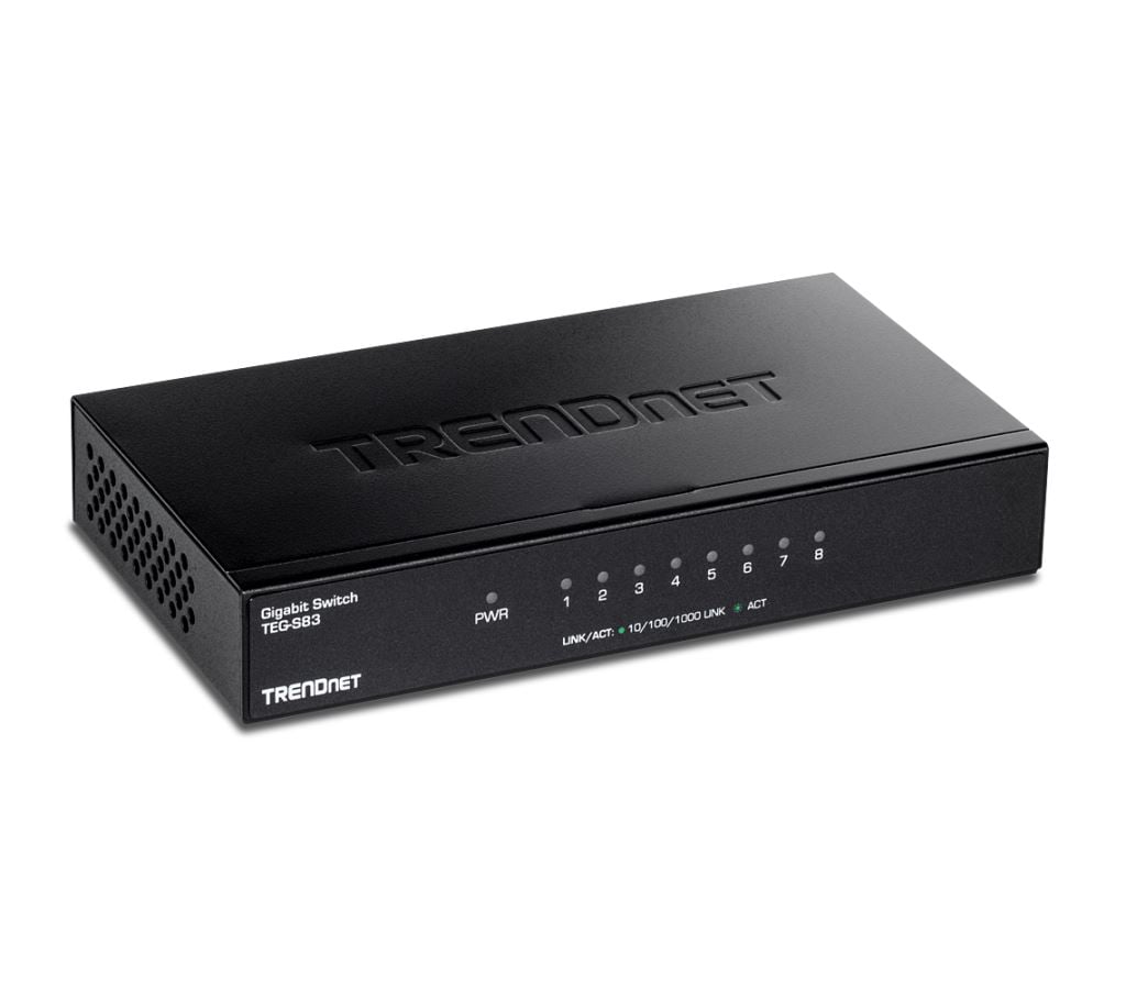 TRENDnet TEG-S83 8 port Gigabit switch