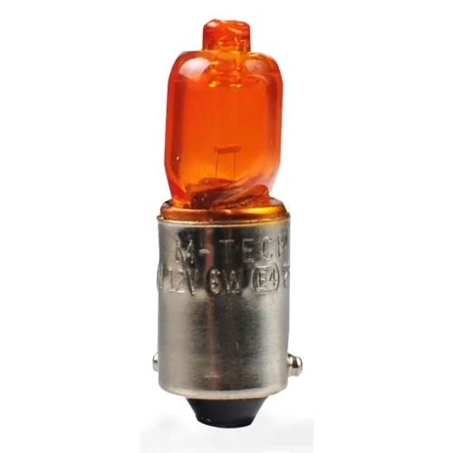M-Tech HY6W sárga halogén izzó 12V - 6W , 1db (72Z77)