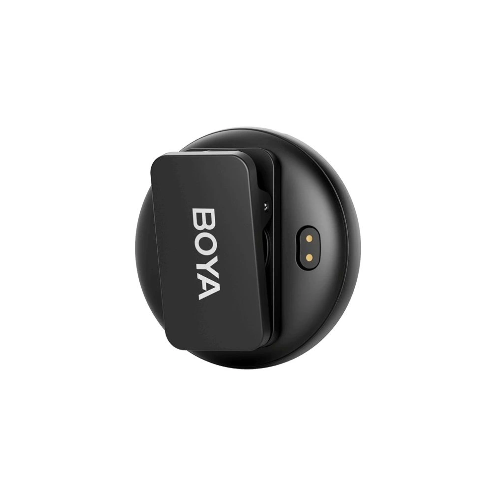 Boya Omic-D 2.4GHz Ultrakompakt vezetéknélküli szett (iOS 1+2 Töltődoboz) Fekete