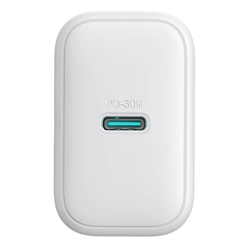 Joyroom  JR-TCF24 hálózati töltő USB-C + kábel 30W 1m Fehér