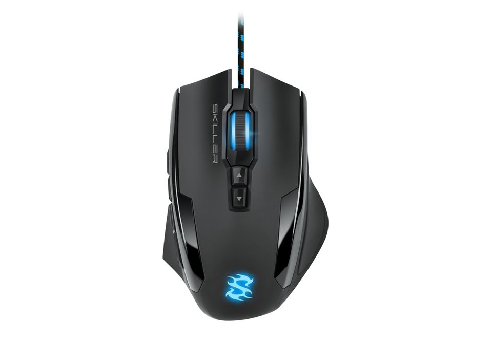 Sharkoon SKILLER SGM1 optikai egér USB fekete (4044951018963)