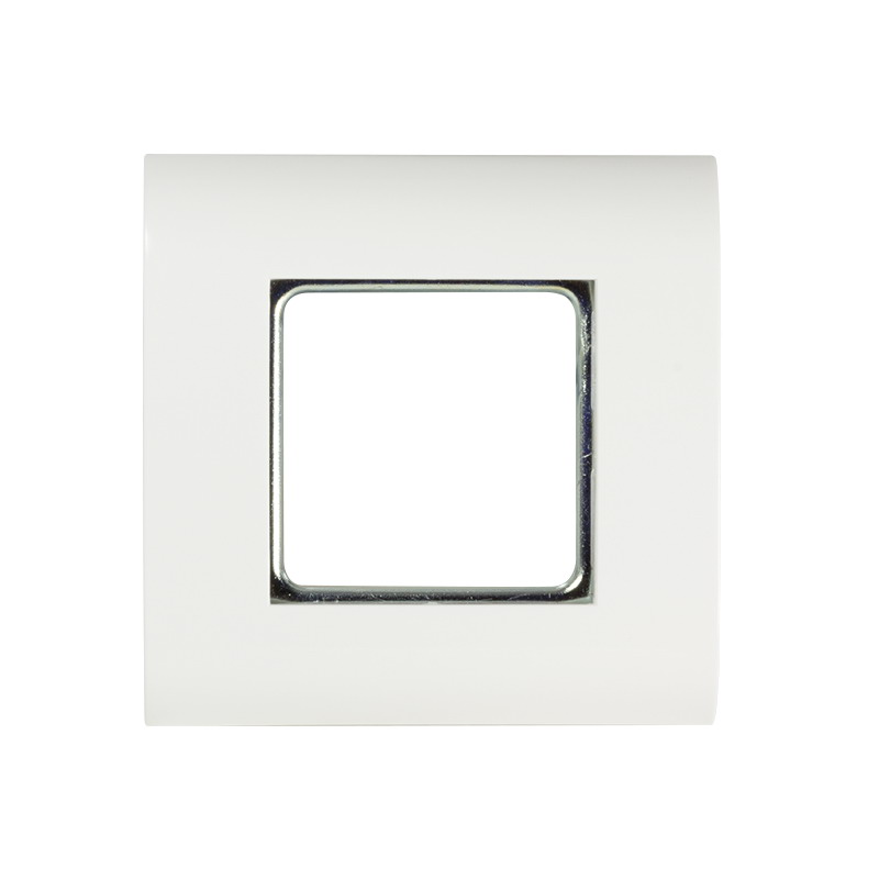 Logilink 80 x 80 mm-es francia falilap 45 x 45 mm-es ablakkal, fehér (NF0002)