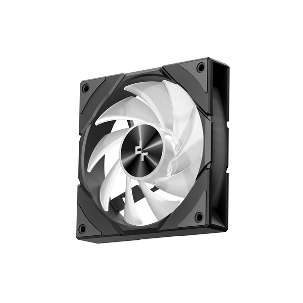 DeepCool CG580 4F   ablakos 4x12cm A-RGB BTF  ATX Számítógépház  Fekete