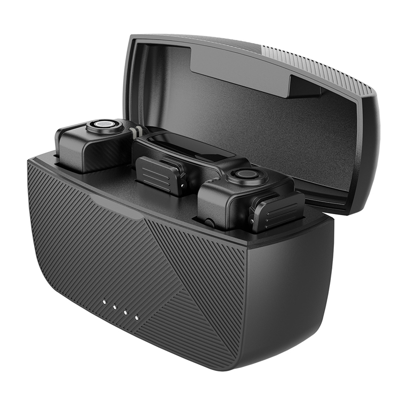 Fifine M9 nyakkendő mikrofonkészlet Fekete