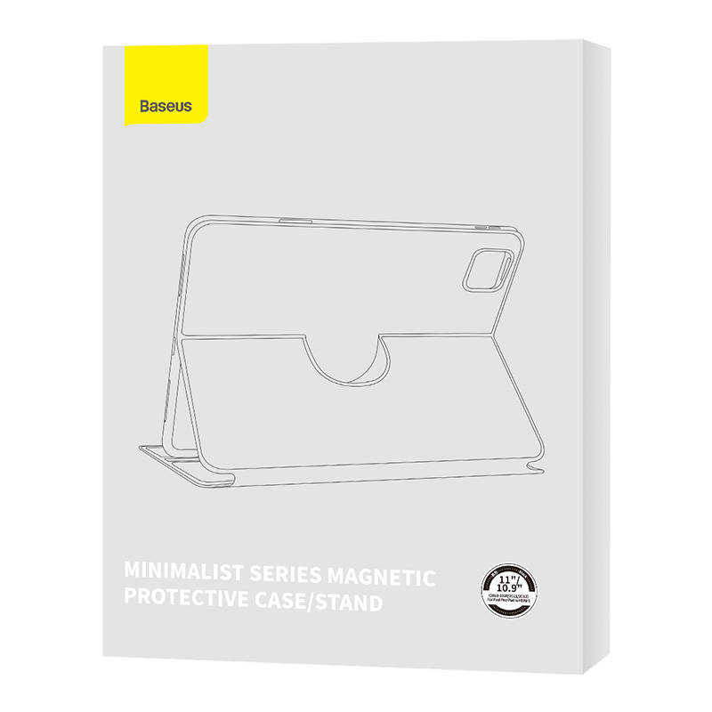 Baseus Minimalist iPad PRO 11"/Pad Air4/Air5 10.9" Mágneses tok (fekete) Baseus Minimalist iPad PRO 11"/Pad Air4/Air5 10.9" Mágneses tok (fekete)