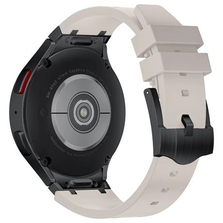 Mybandz 53274 ELEMENT SZILIKON ÓRASZÍJ-SAMSUNG GALAXY WATCH 5-6-7/BÉZS-FEKETE/20MM Mybandz 53274 ELEMENT SZILIKON ÓRASZÍJ-SAMSUNG GALAXY WATCH 5-6-7/BÉZS-FEKETE/20MM