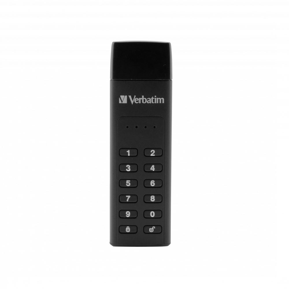 Pen Drive 128GB Verbatim Keypad Secure fekete USB 3.0 (49429) Pen Drive 128GB Verbatim Keypad Secure fekete USB 3.0 (49429)
