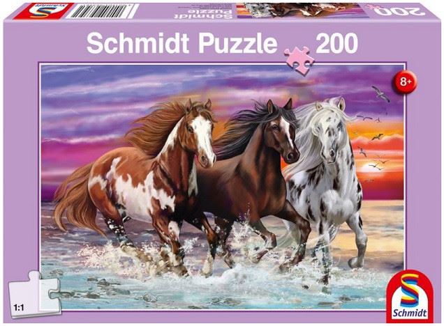 Schmidt Három vadló, 200 db-os puzzle (56356) Schmidt Három vadló, 200 db-os puzzle (56356)