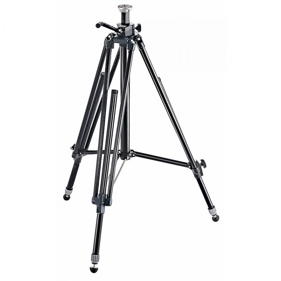 Manfrotto 028B Triman fogaskerekes stúdióállvány fej nélkül fekete