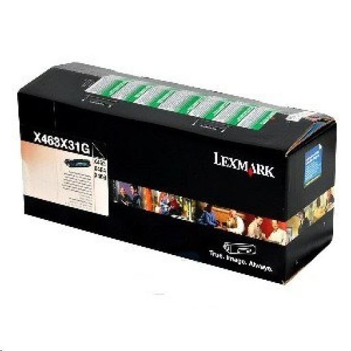 Lexmark X463X31G fekete toner