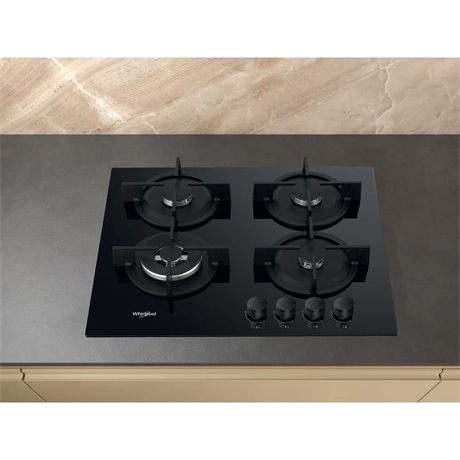 Whirlpool GOR 625/NB1 Beépíthető gáz főzőlap Whirlpool GOR 625/NB1 Beépíthető gáz főzőlap
