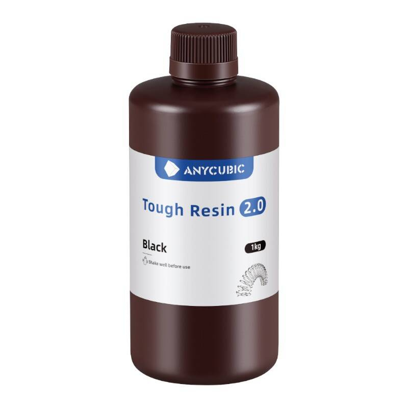 AnyCubic Tough Resin 2.0 gyanta Fekete 