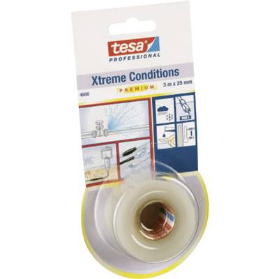 Önvulkanizáló szilikon szalag, átlátszó Tesa Xtreme Conditions Transp. 3 m x 25 mm Önvulkanizáló szilikon szalag, átlátszó Tesa Xtreme Conditions Transp. 3 m x 25 mm