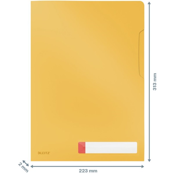 Leitz COSY Privacy A4 PP meleg sárga 3db/csomag genotherm Leitz COSY Privacy A4 PP meleg sárga 3db/csomag genotherm