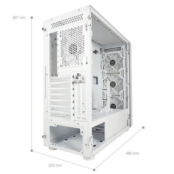   LC Power   LC-810W-ON Bright Crawler X  Számítógépház