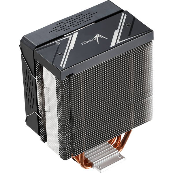 Formula Ice Burg Plus ARPW 4P 17-34dB 4pin csatlakozó 4 db heatpipe 12cm PWM ARGB CPU Cooler Formula Ice Burg Plus ARPW 4P 17-34dB 4pin csatlakozó 4 db heatpipe 12cm PWM ARGB CPU Cooler