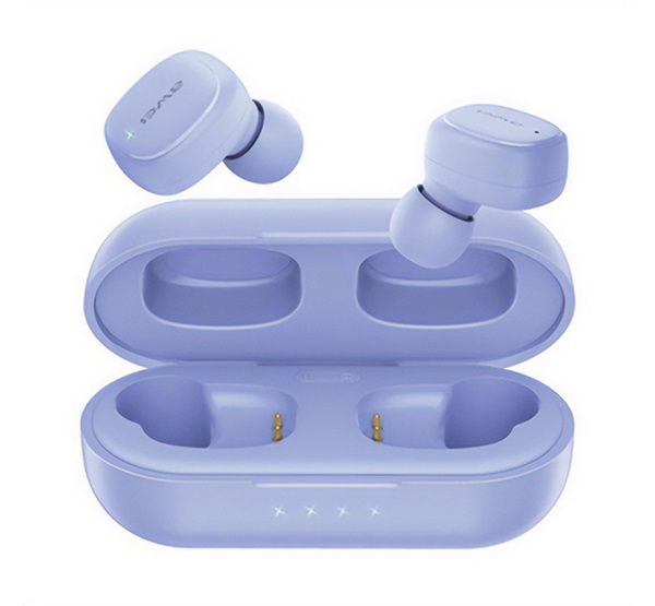 Awei T13 PRO bluetooth fülhallgató SZTEREO (v5.1, TWS, vízálló, extra mini + töltőtok) LILA (T13_PRO_P)