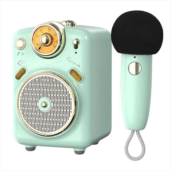 Divoom Fairy-OK Bluetooth Hangszóró  + Mikrofon Zöld