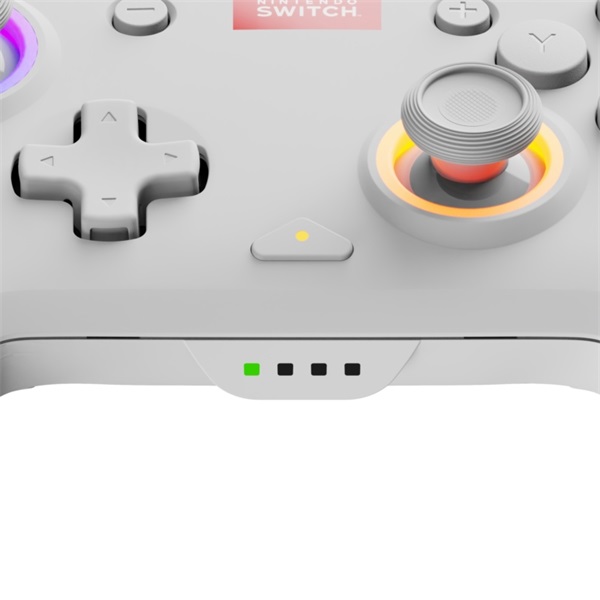 PDP Afterglow Wave Nintendo Switch RGB LED Lighting fehér vezeték nélküli kontroller