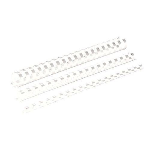Fellowes 10mm műanyag spirál, 41-55 lapig, fehér (5345805)