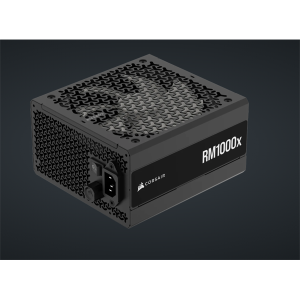 CORSAIR Moduláris RM1000x 1000W  ATX3.1 PCIe5.1 14cm Cybenetics Gold Tápegység 