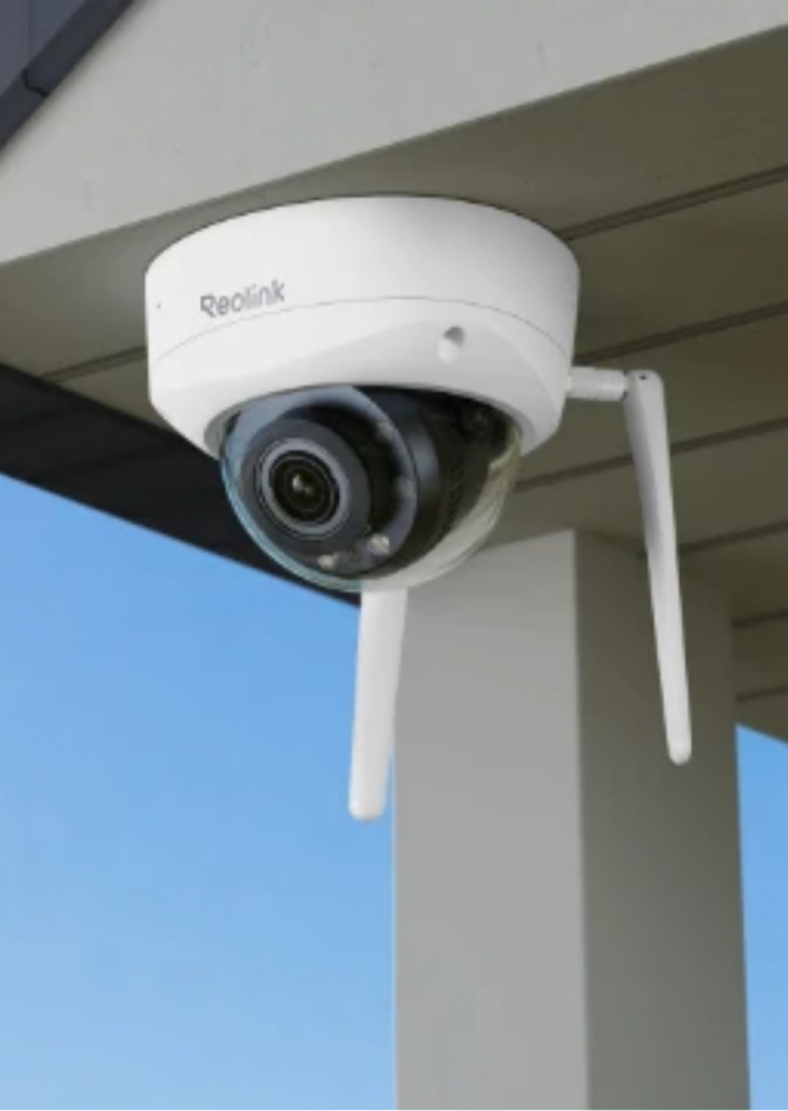 Reolink W437 fehér Wifi6, RJ45, 8MP 5x zoom, IP67 beépített vilá