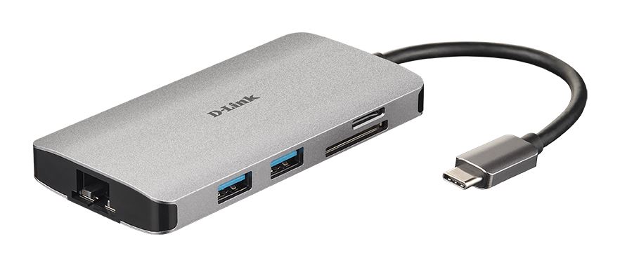 D-Link DUB-M810 3 portos USB HUB + HDMI + kártyaolvasó D-Link DUB-M810 3 portos USB HUB + HDMI + kártyaolvasó