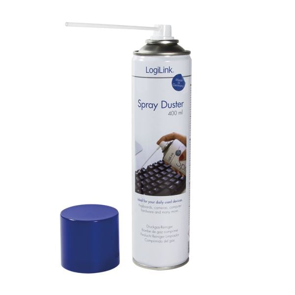 LogiLink sűrített levegő spray 400ml (RP0001) LogiLink sűrített levegő spray 400ml (RP0001)