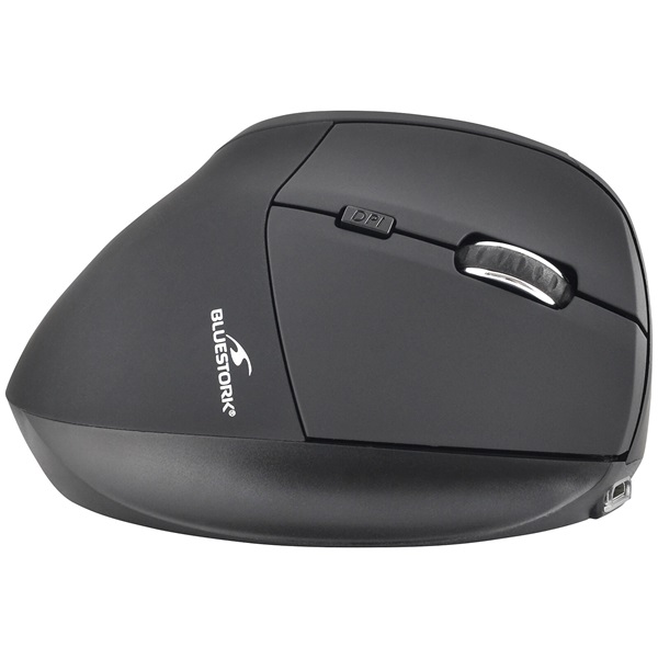 Bluestork M-WL-ERGO-BK Ergonomic Rechargeable optikai Vezeték nélküli Egér fekete Bluestork M-WL-ERGO-BK Ergonomic Rechargeable optikai Vezeték nélküli Egér fekete