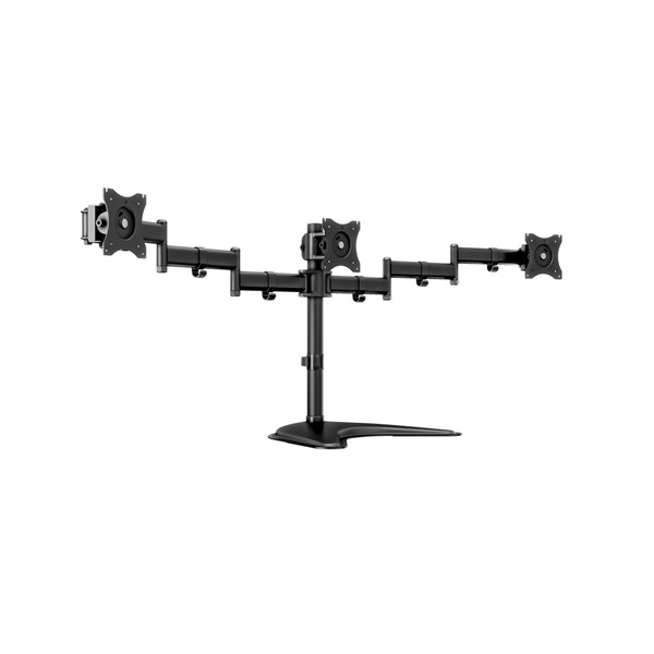 MULTIBRACKETS  M Deskstand Basic Triple 15-27" max.VESA: 100x100 mm  6 kg Asztali állvány  3 képernyős rögzítőkar
