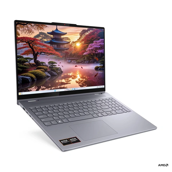 Lenovo IdeaPad 5 16AKP10 16"WUXGA Touch AMD Ryzen AI 5 340 16GB 512GB Win11 Pro Notebook Szürke