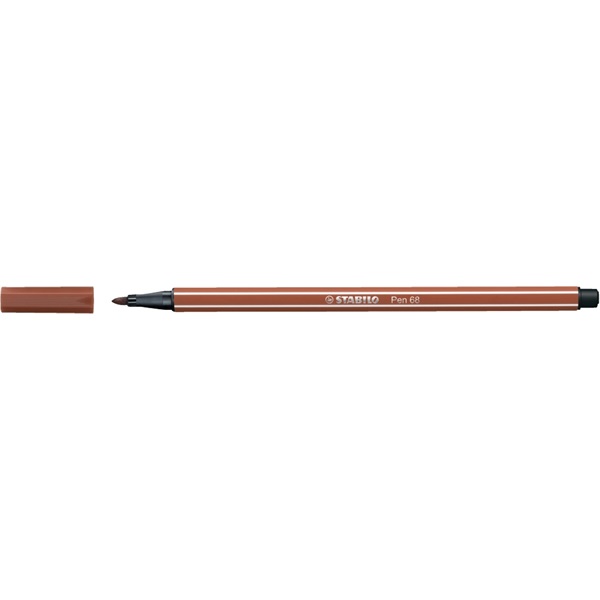 Rostirón, 1 mm, STABILO "Pen 68", téglavörös Rostirón, 1 mm, STABILO "Pen 68", téglavörös